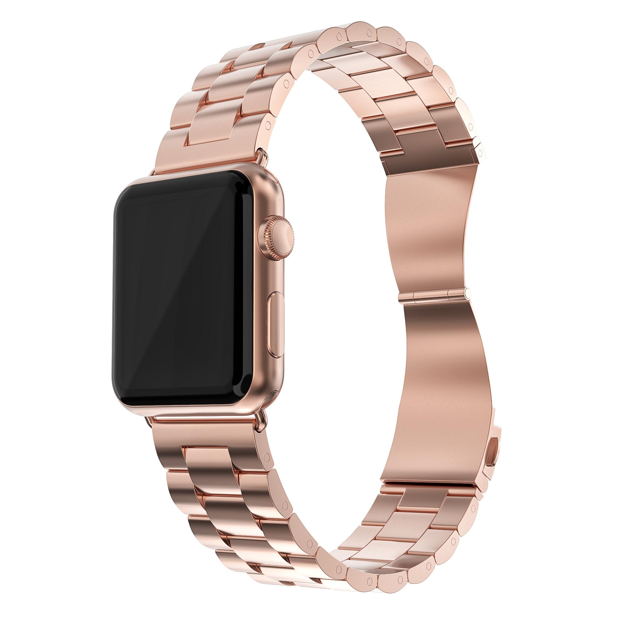 Metallarmband Apple Watch 42/44/45 mm roséguld