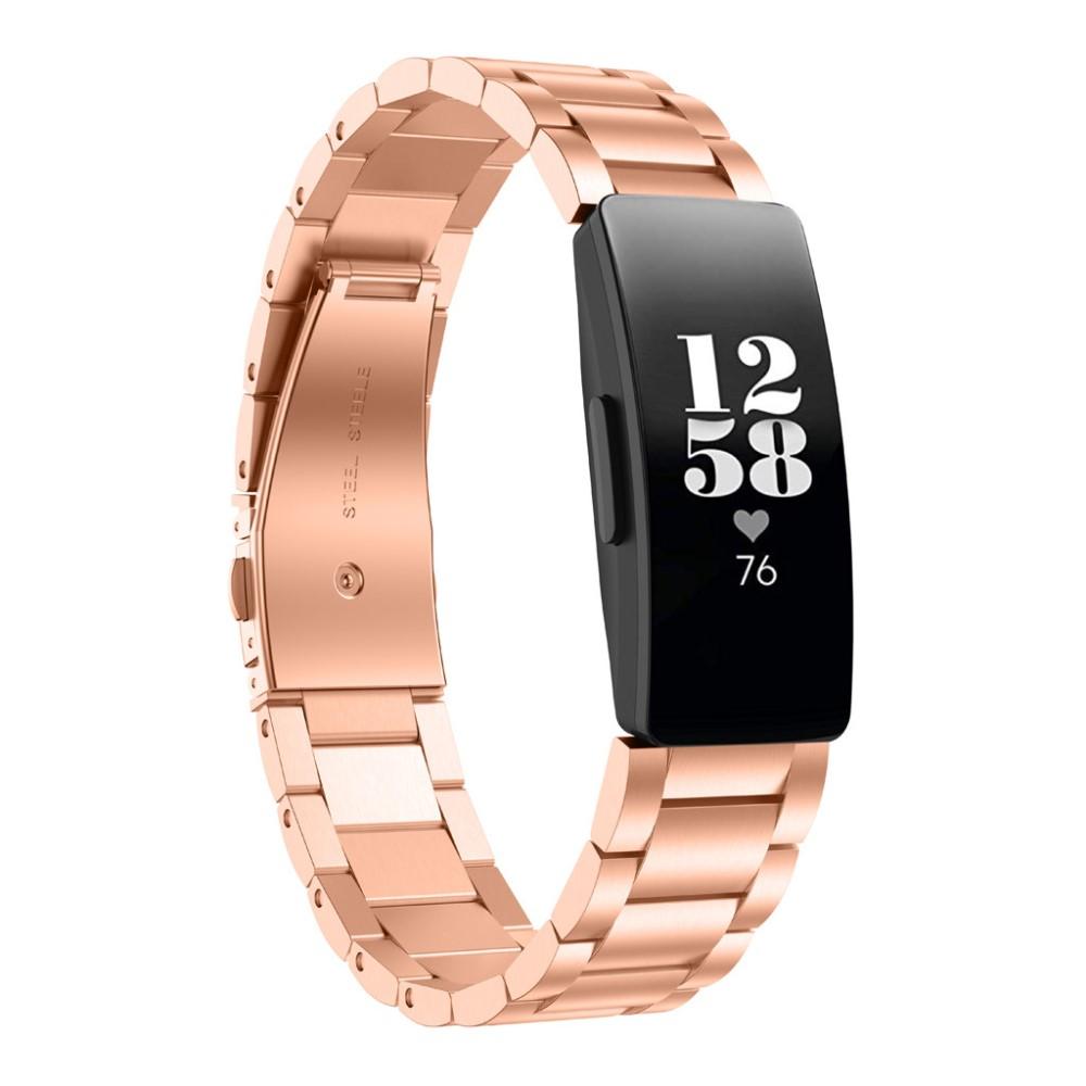 Metallarmband Fitbit Inspire/Inspire HR/Inspire 2 roséguld