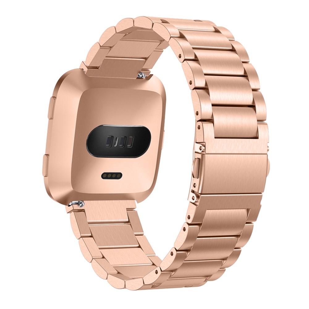 Metallarmband Fitbit Versa/Versa Lite/Versa 2 roséguld