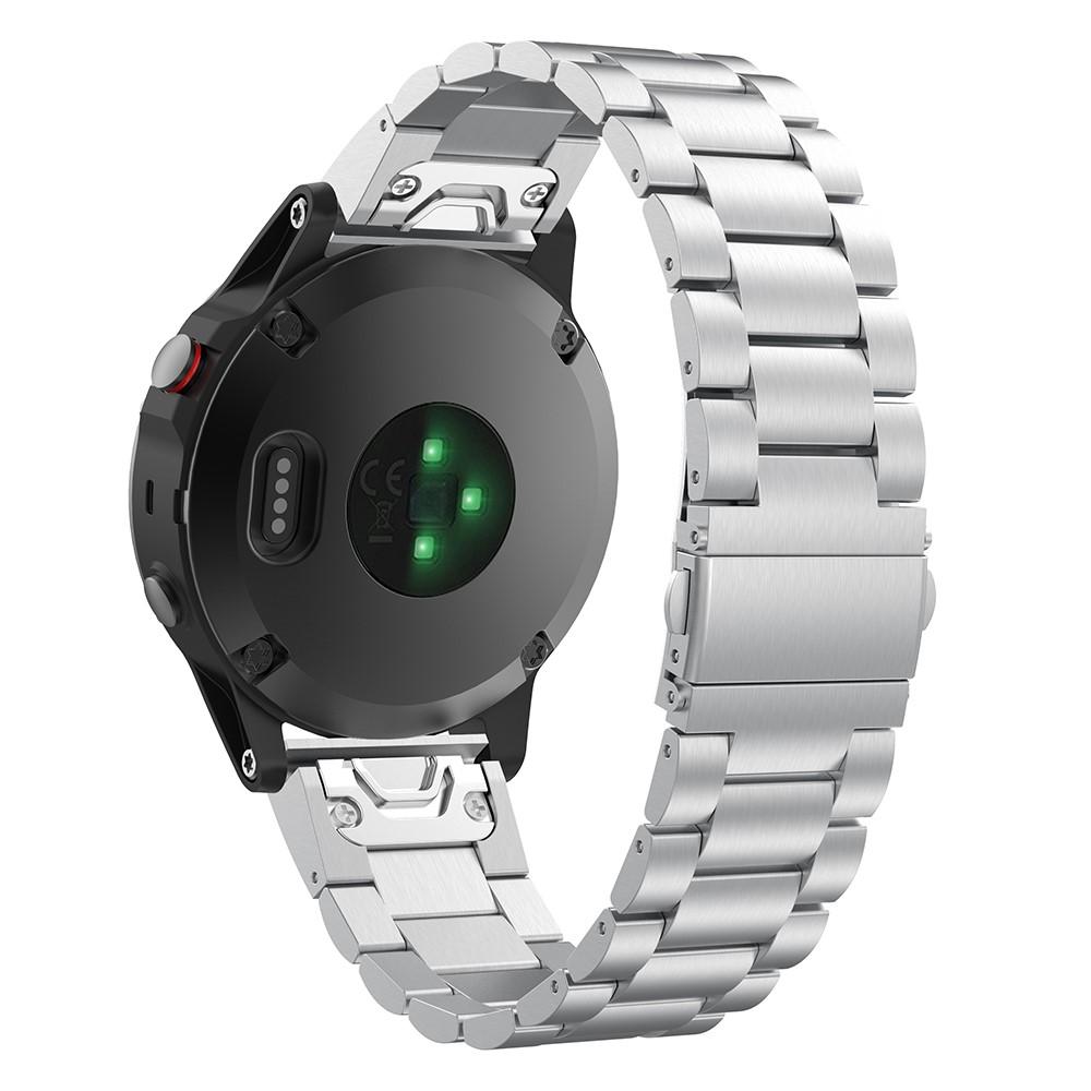 Metallarmband Garmin Fenix 6 silver