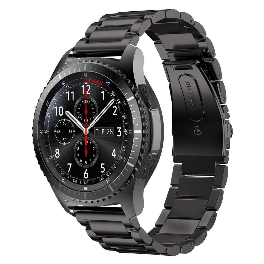 Metallarmband Samsung Gear S3 Frontier/S3 Classic svart