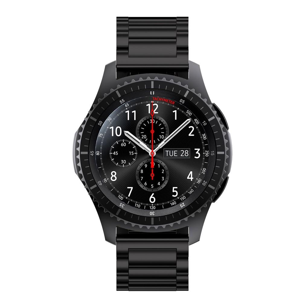 Metallarmband Samsung Gear S3 Frontier Svart