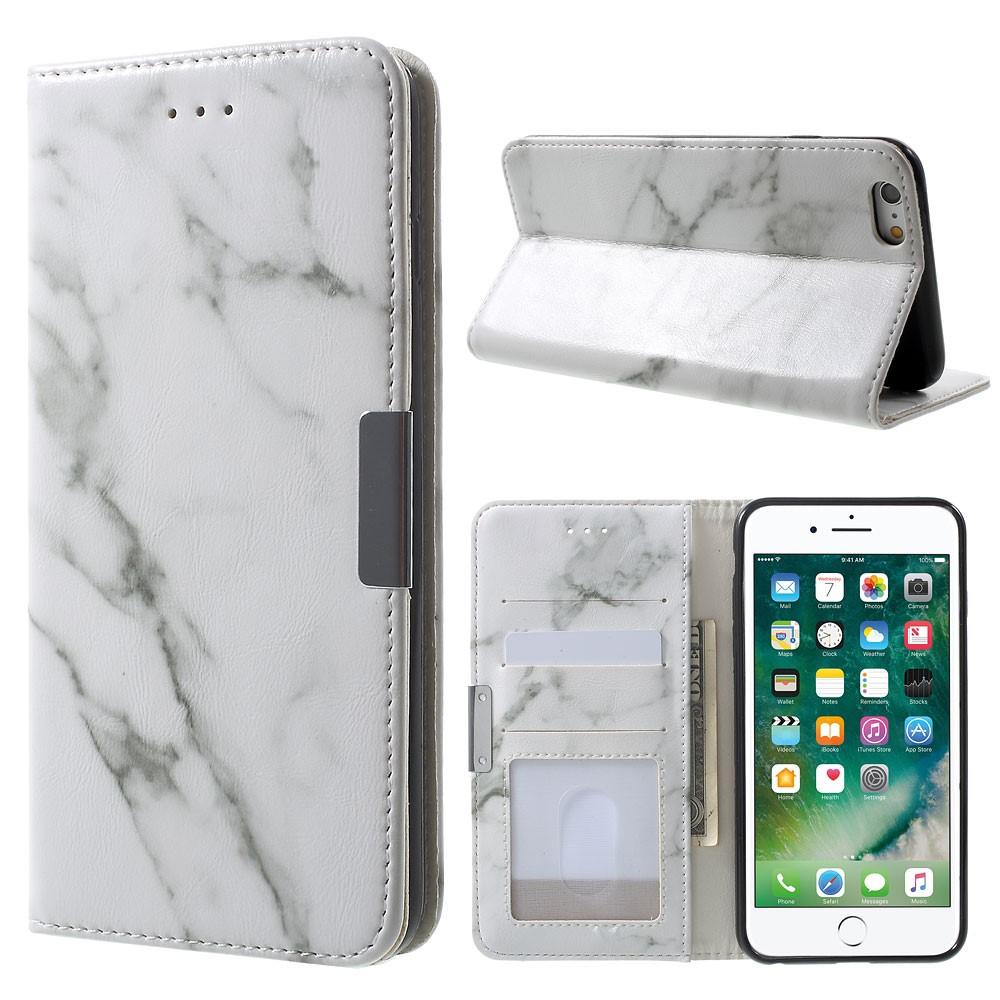 Mobilfodral iPhone 6 Plus/6S Plus Vit Marmor