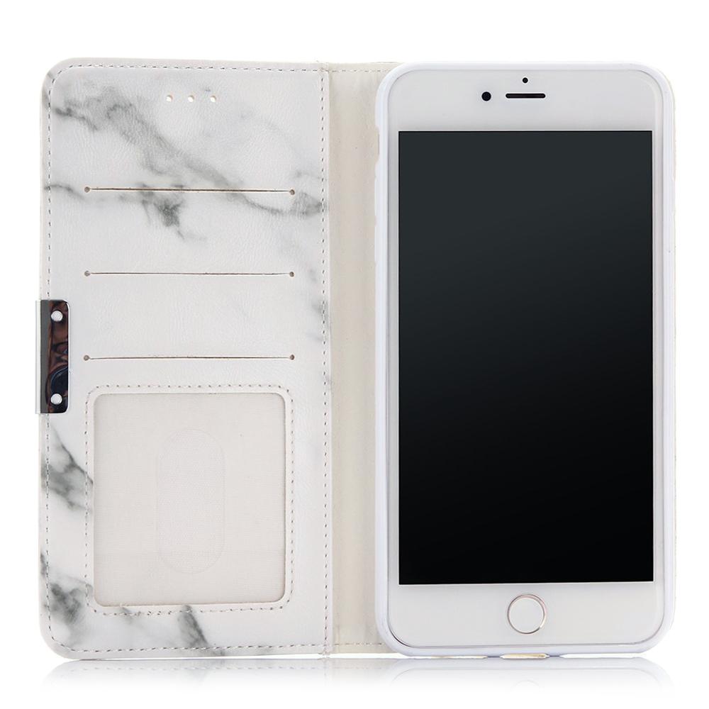 Mobilfodral iPhone iPhone 7 Plus/8 Plus Vit Marmor