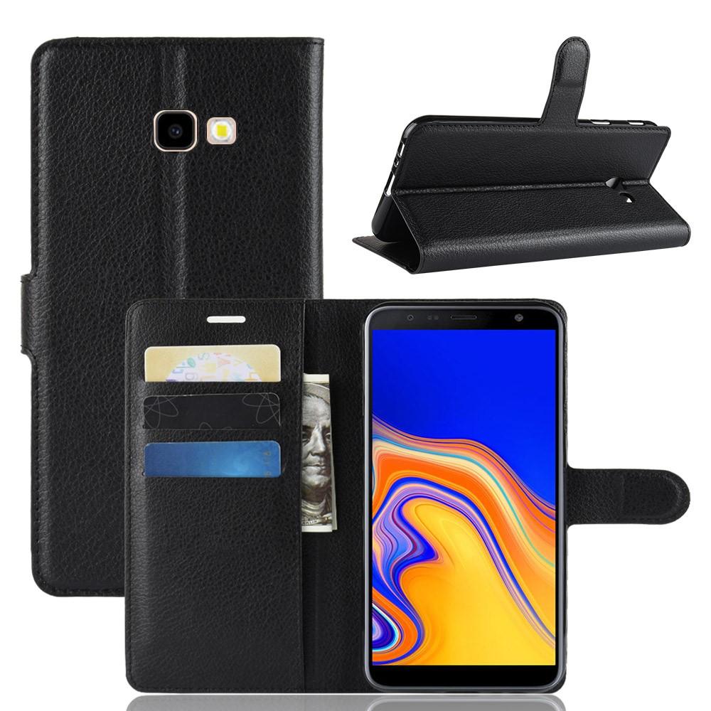 Mobilfodral Samsung Galaxy J4 Plus 2018 svart