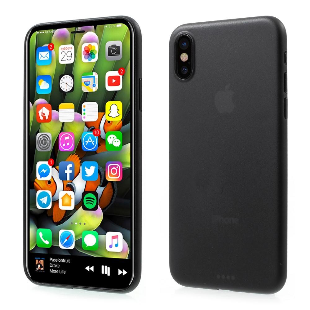 Mobilskal UltraThin Apple iPhone X/XS svart