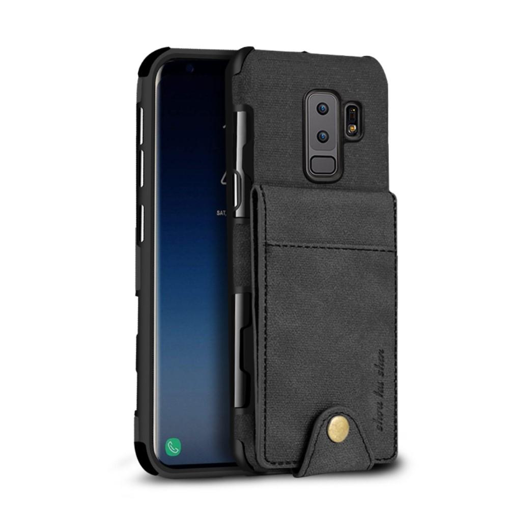 Multi-slot Card Case Samsung Galaxy S9 Plus svart