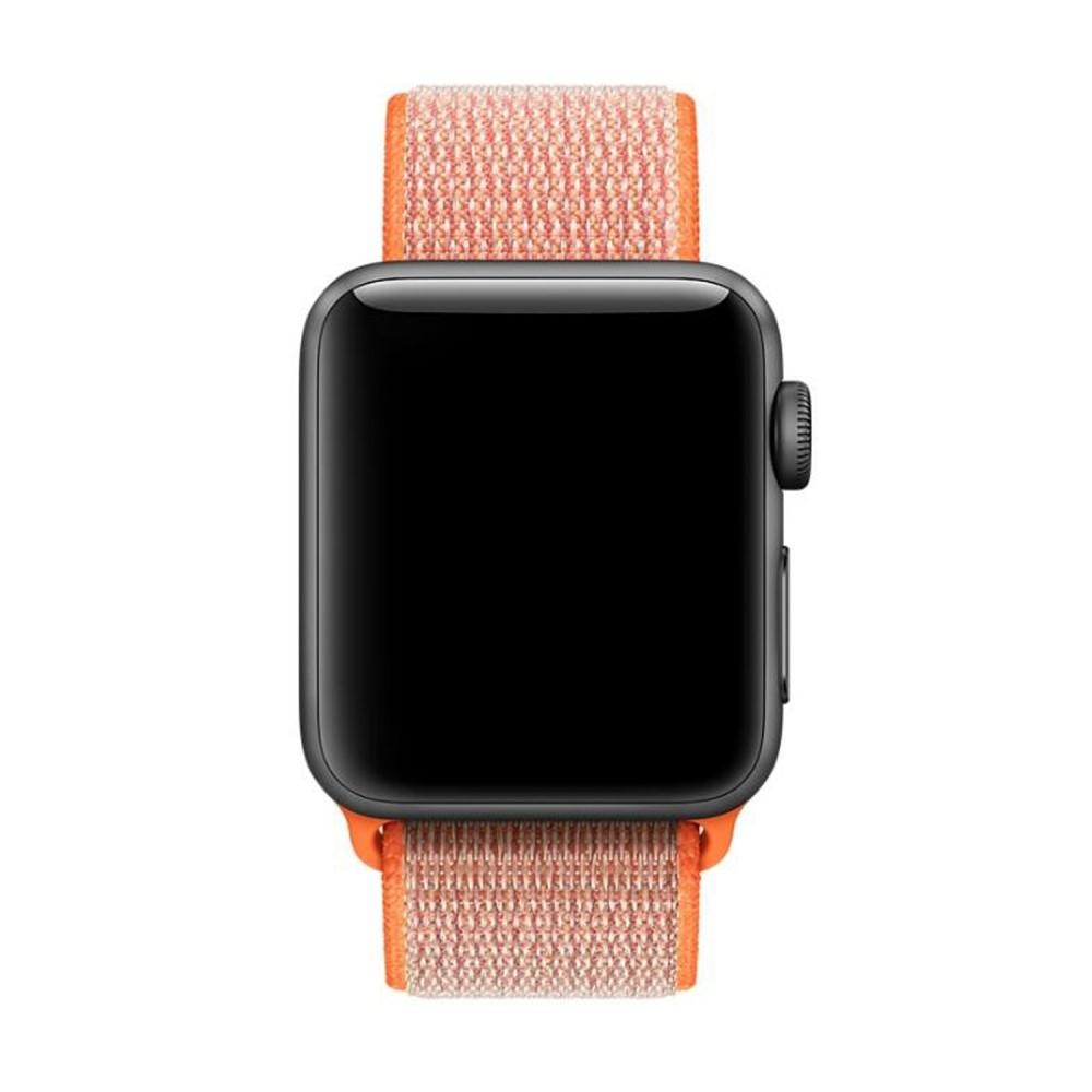 Nylonarmband Apple Watch 45mm Series 9 orange