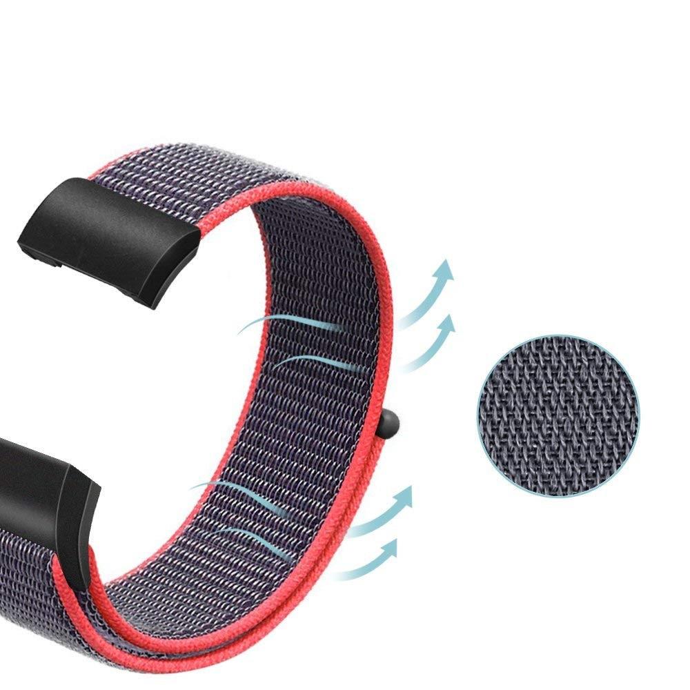 Nylonarmband   Grå