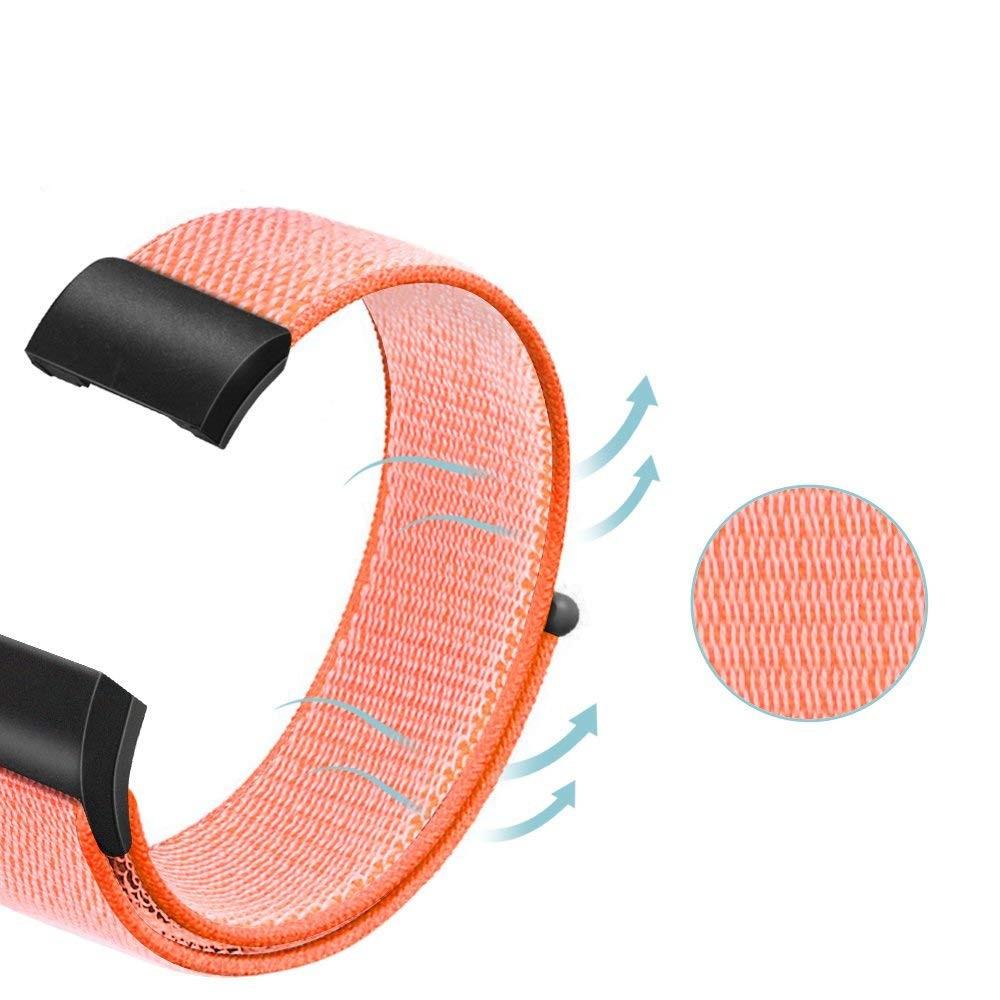 Nylonarmband Fitbit Charge 3/4 orange