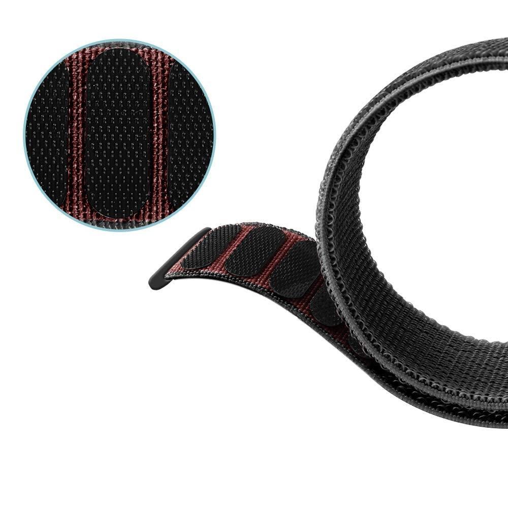 Nylonarmband Fitbit Charge 3/4 svart