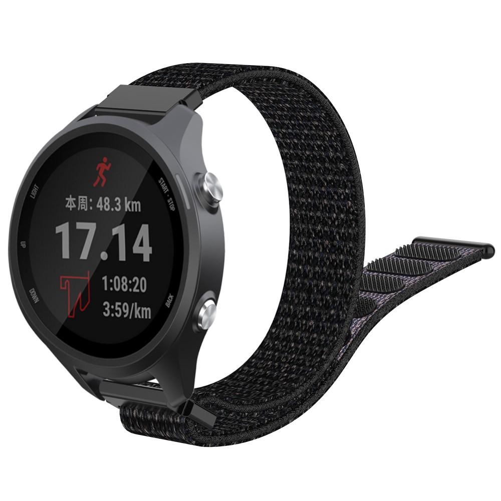 Nylonarmband Garmin Forerunner 245/645 svart