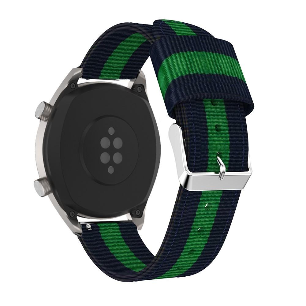 Nylonarmband Huawei Watch GT/GT 2 46mm/GT 2e blå/grön