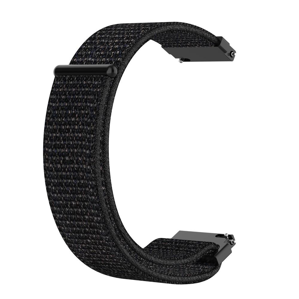 Nylonarmband Samsung Galaxy Watch 42mm svart