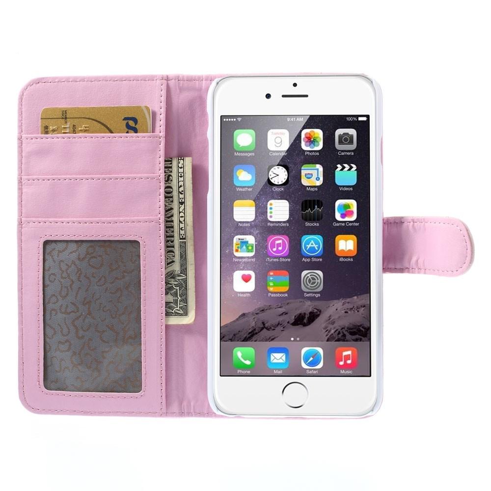 Plånboksfodral iPhone 6 Plus/6S Plus Quilted rosa