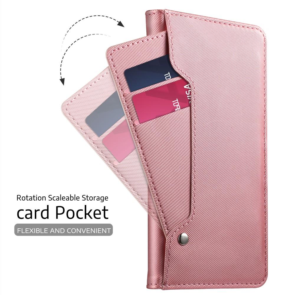 Plånboksfodral Spegel Huawei P20 Pro Rosa Guld