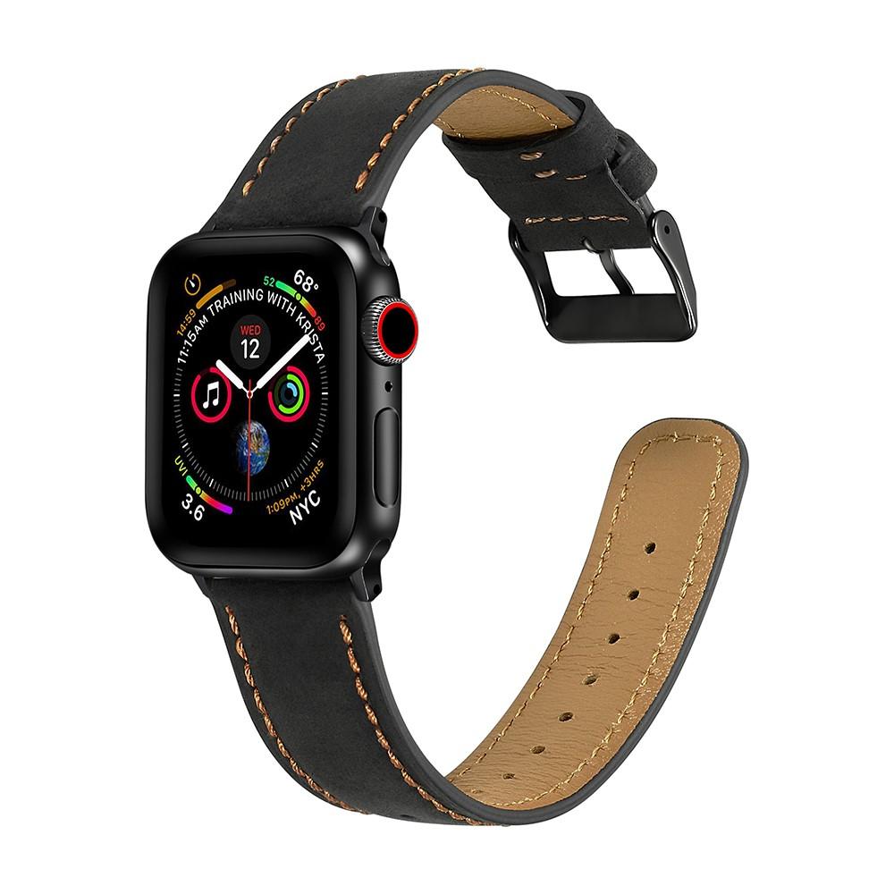 Retro Armband Apple Watch 42/44/45 mm Black