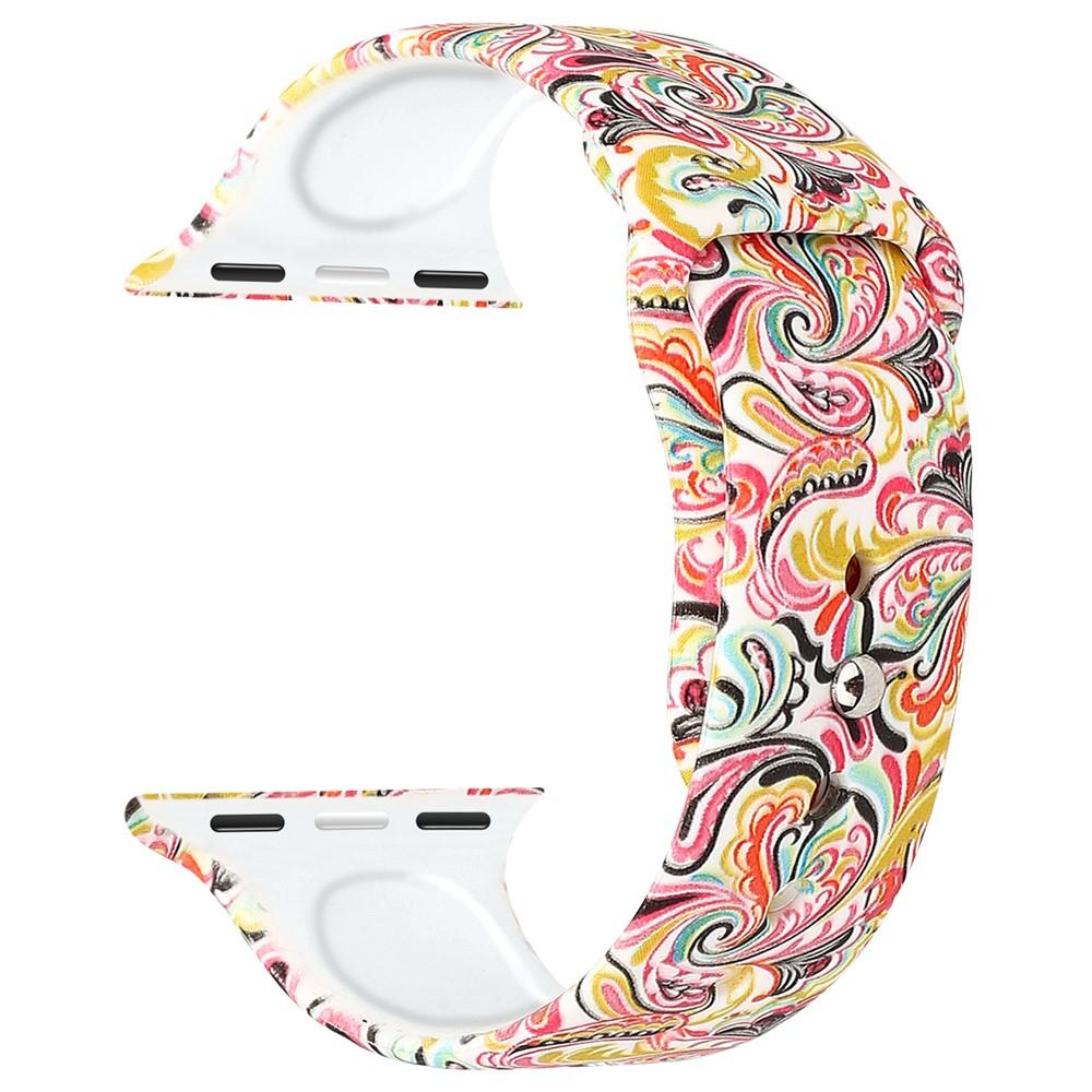 Silikonarmband Apple Watch 42mm paisley