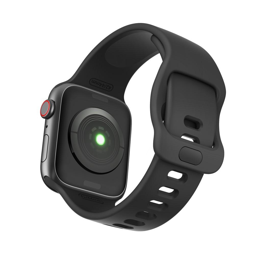 Silikonarmband Apple Watch 42mm svart