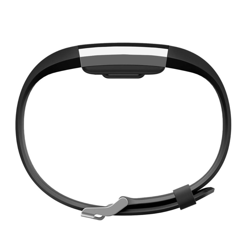 Silikonarmband Fitbit Charge 2 svart