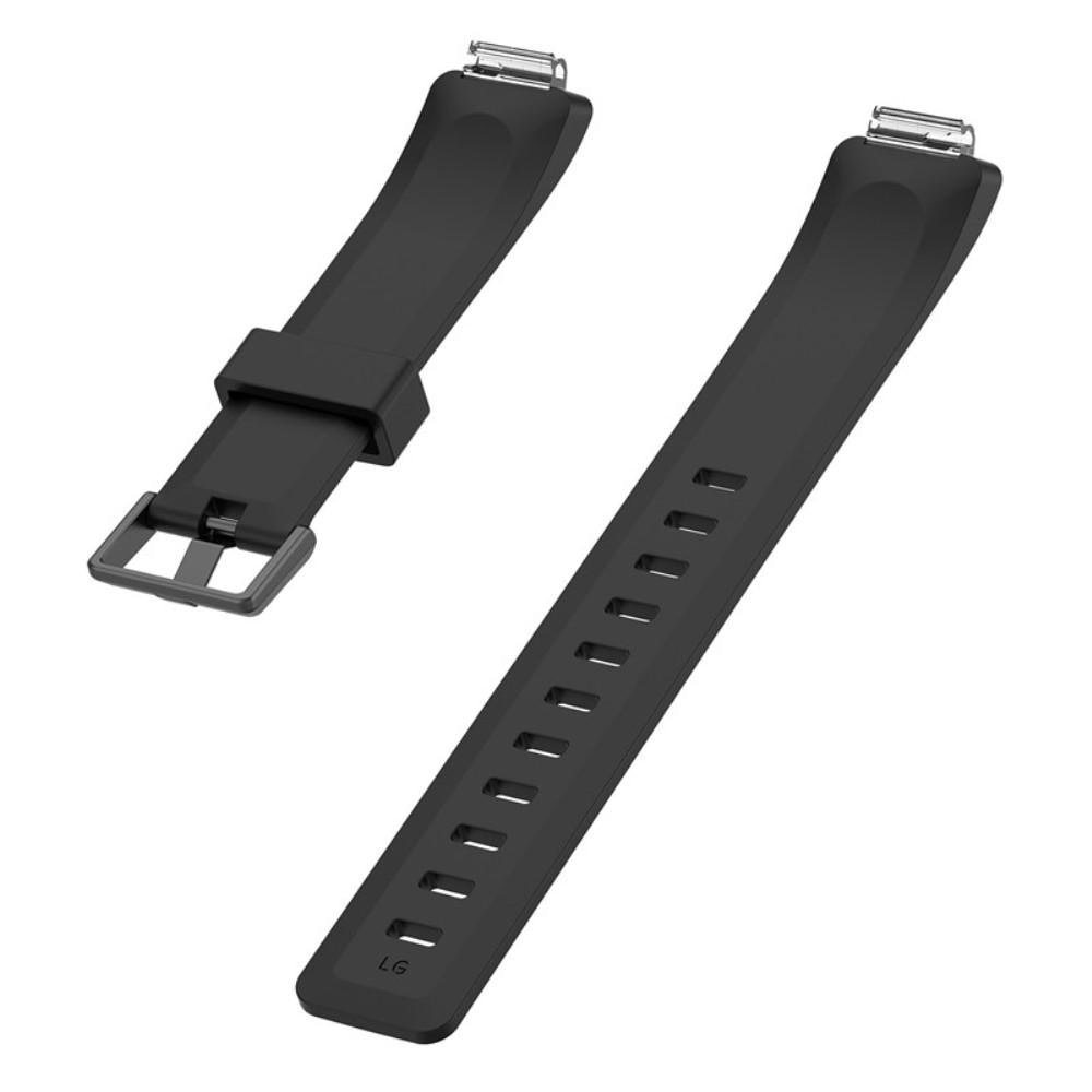 Silikonarmband Fitbit Inspire/Inspire HR/Inspire 2 svart
