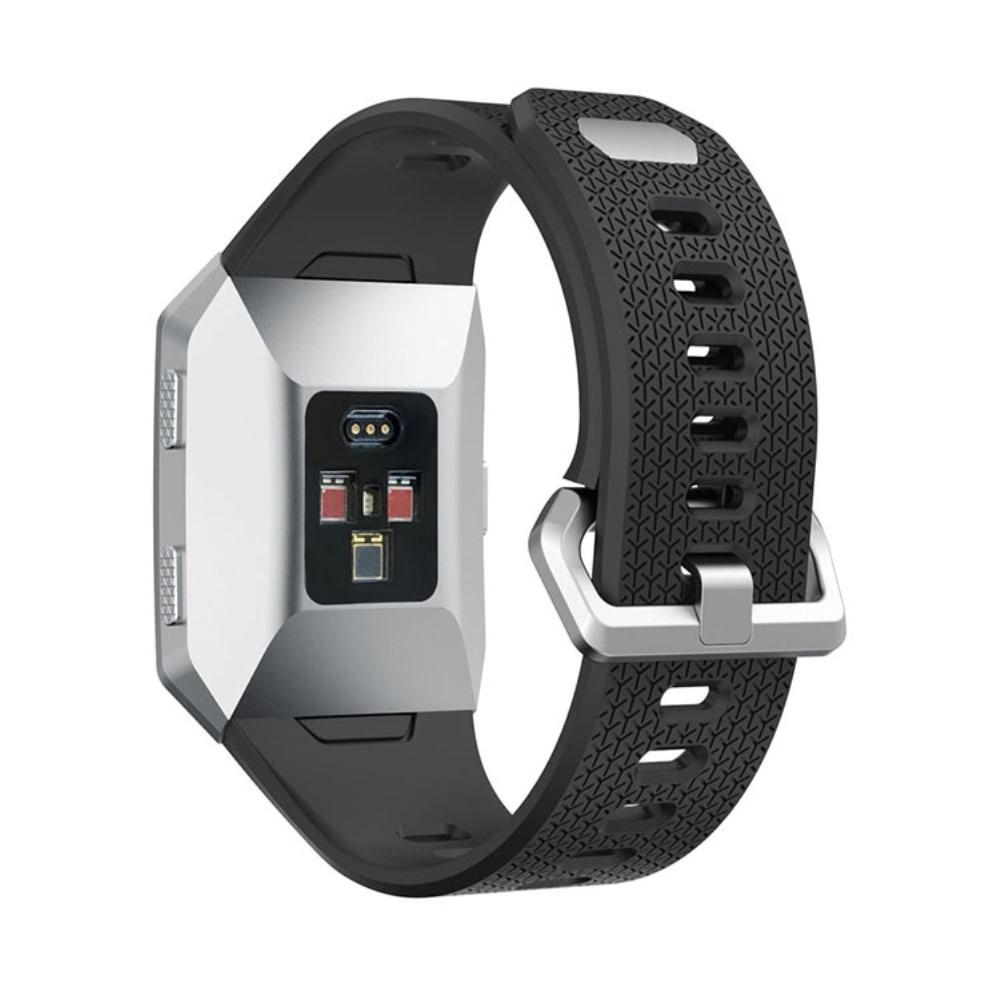 Silikonarmband Fitbit Ionic svart