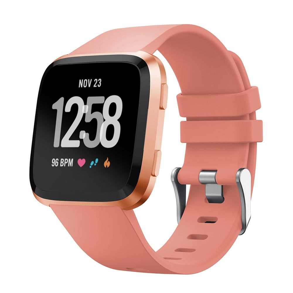 Köp Silikonarmband Fitbit Versa/Versa 2 rosa online