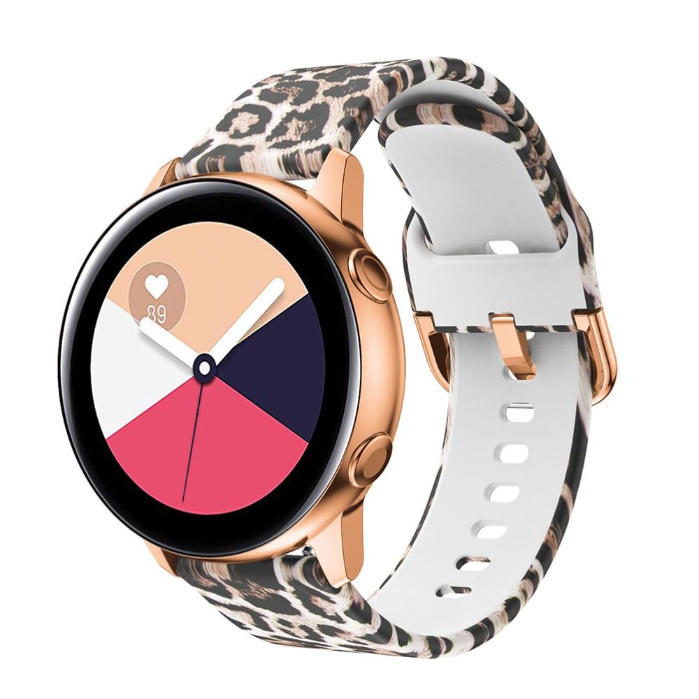 Silikonarmband Samsung Galaxy Watch 42mm leopard