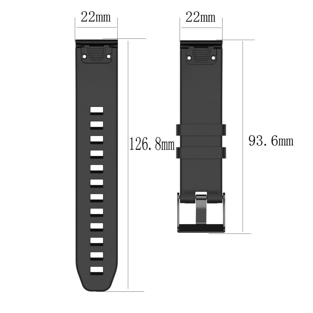 Silikonarmband Garmin Forerunner 935/945/955/965 svart