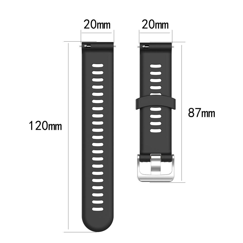 Silikonarmband Garmin Forerunner 245 svart