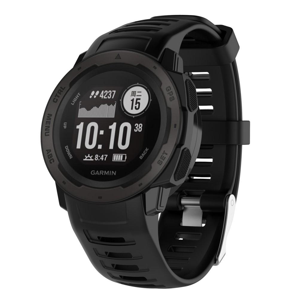 Silikonarmband Garmin Instinct svart