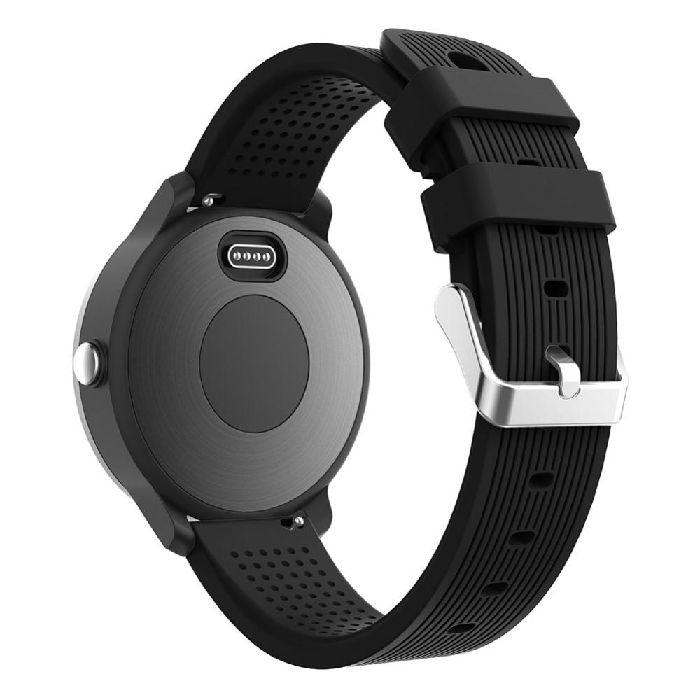 Silikonarmband Garmin Vivoactive 3 svart