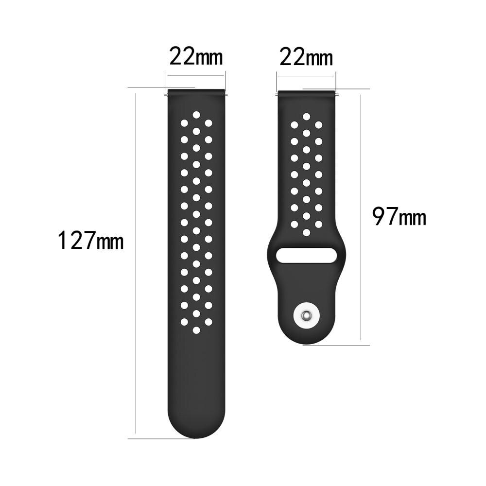 Silikonarmband Sport Polar Vantage M Svart