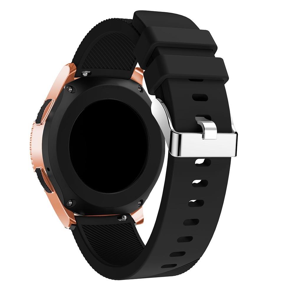Silikonarmband Samsung Galaxy Watch 42mm svart