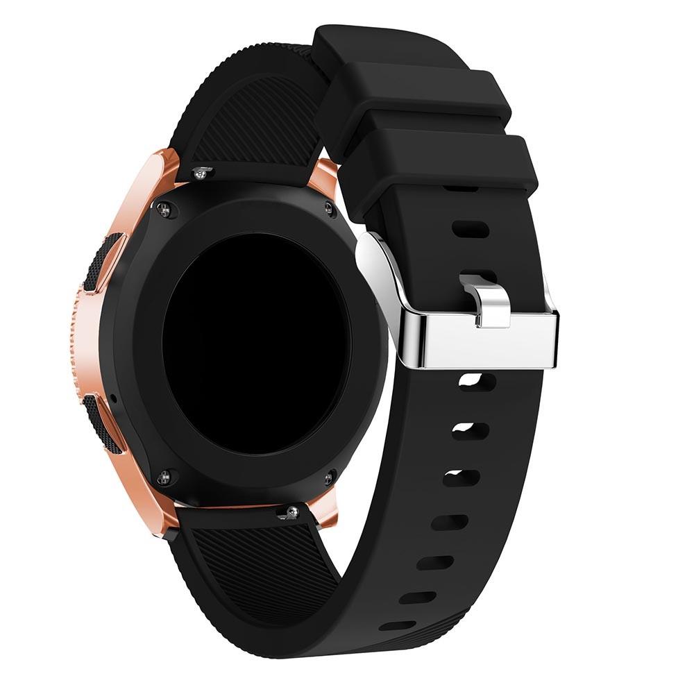 Silikonarmband Samsung Galaxy Watch 42mm Svart