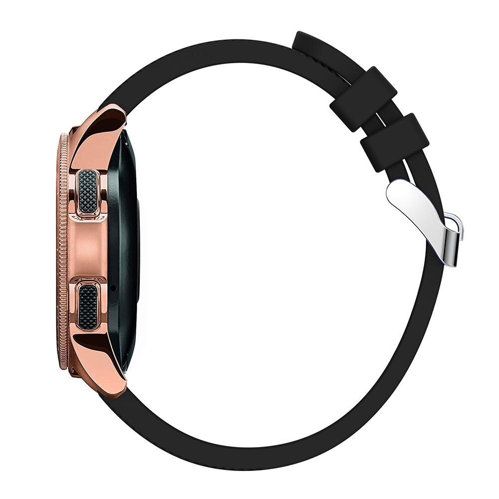 Silikonarmband Samsung Galaxy Watch 42mm Svart
