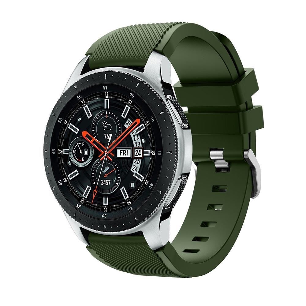 Silikonarmband Samsung Galaxy Watch 46mm grön