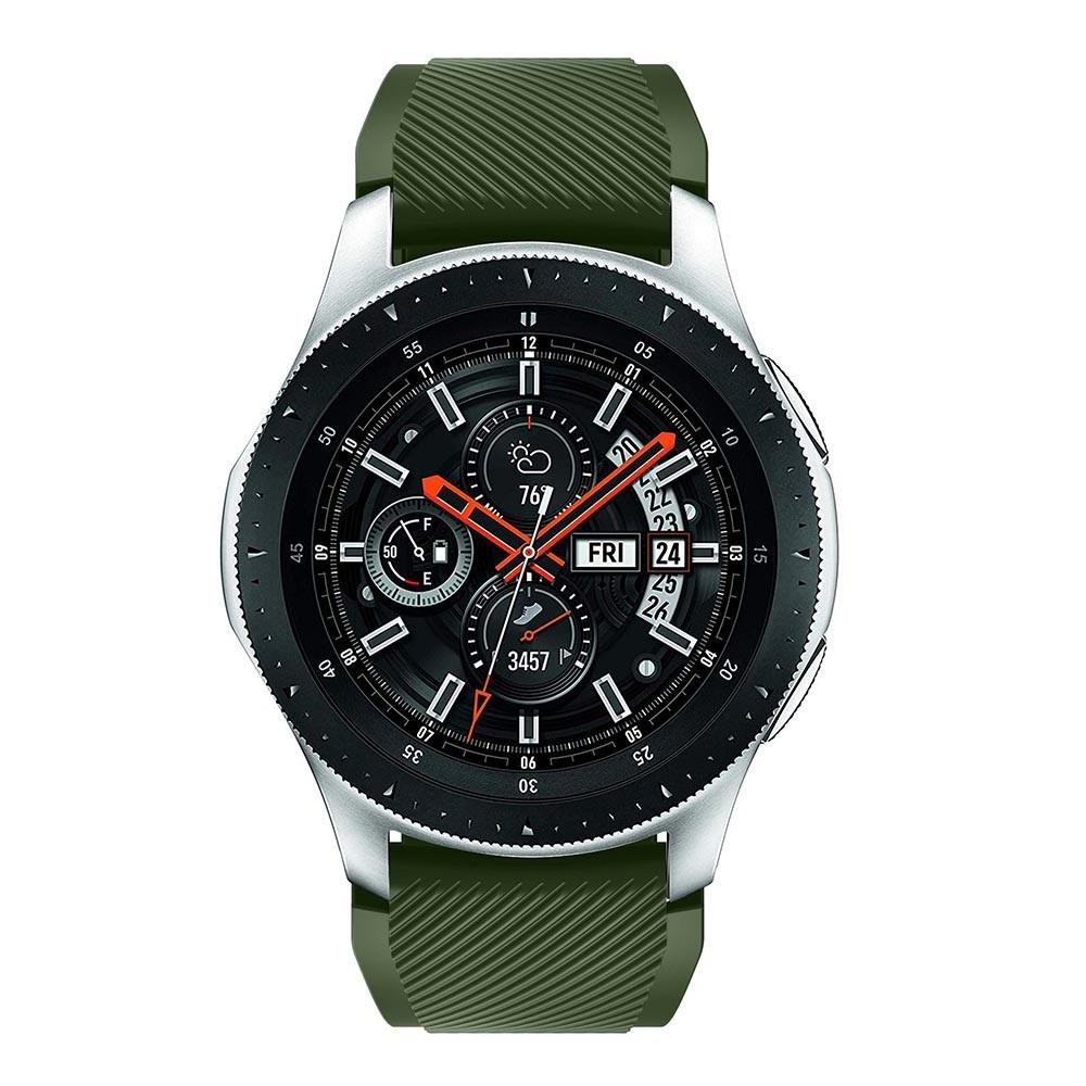 Silikonarmband Samsung Galaxy Watch 46mm grön