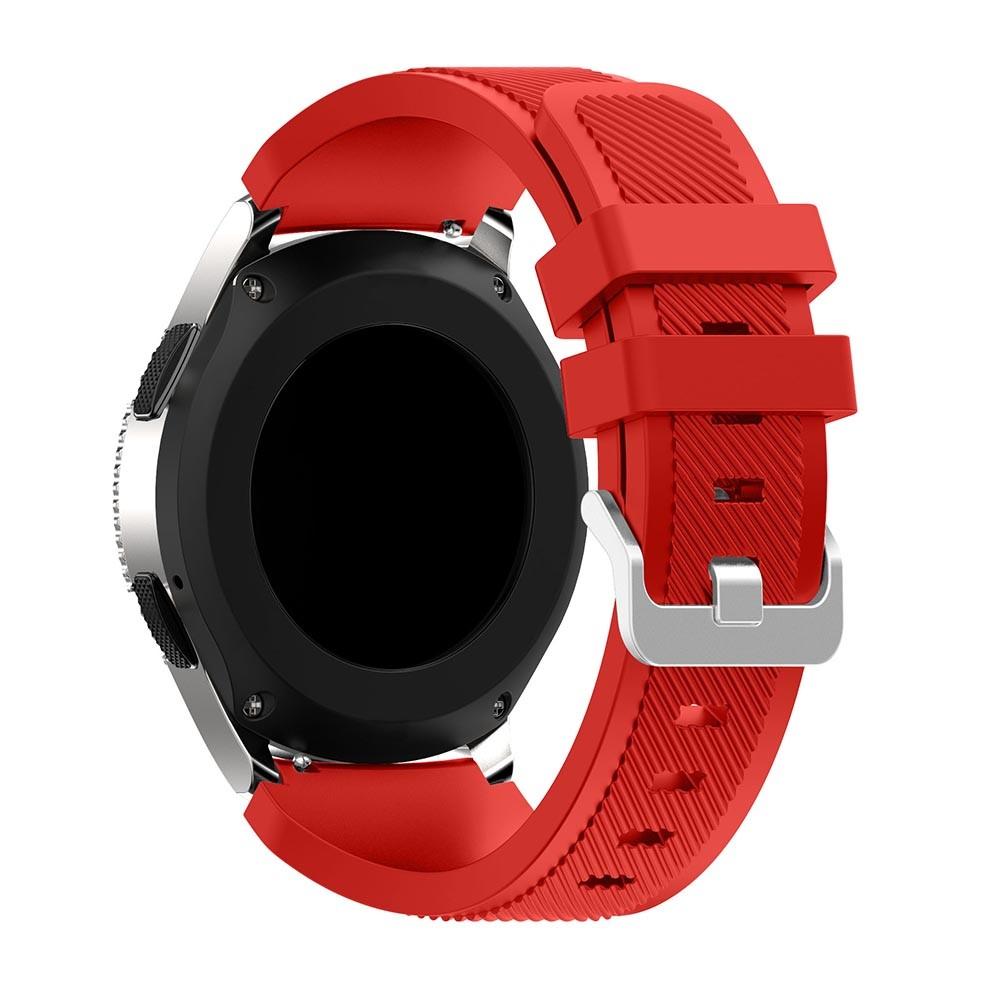 Silikonarmband Samsung Galaxy Watch 46mm röd