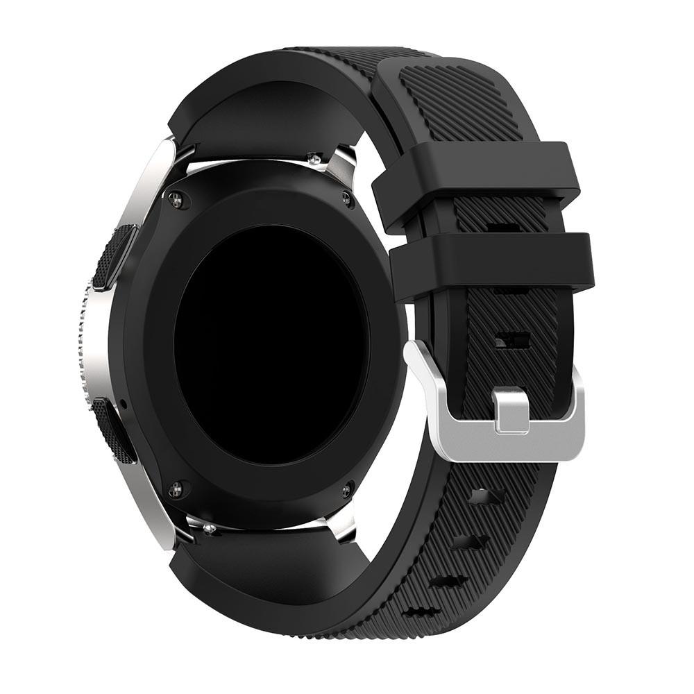 Silikonarmband Samsung Galaxy Watch 46mm Svart