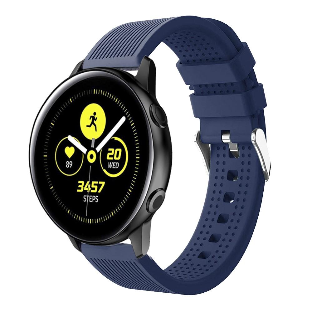 Silikonarmband Samsung Galaxy Watch Active blå