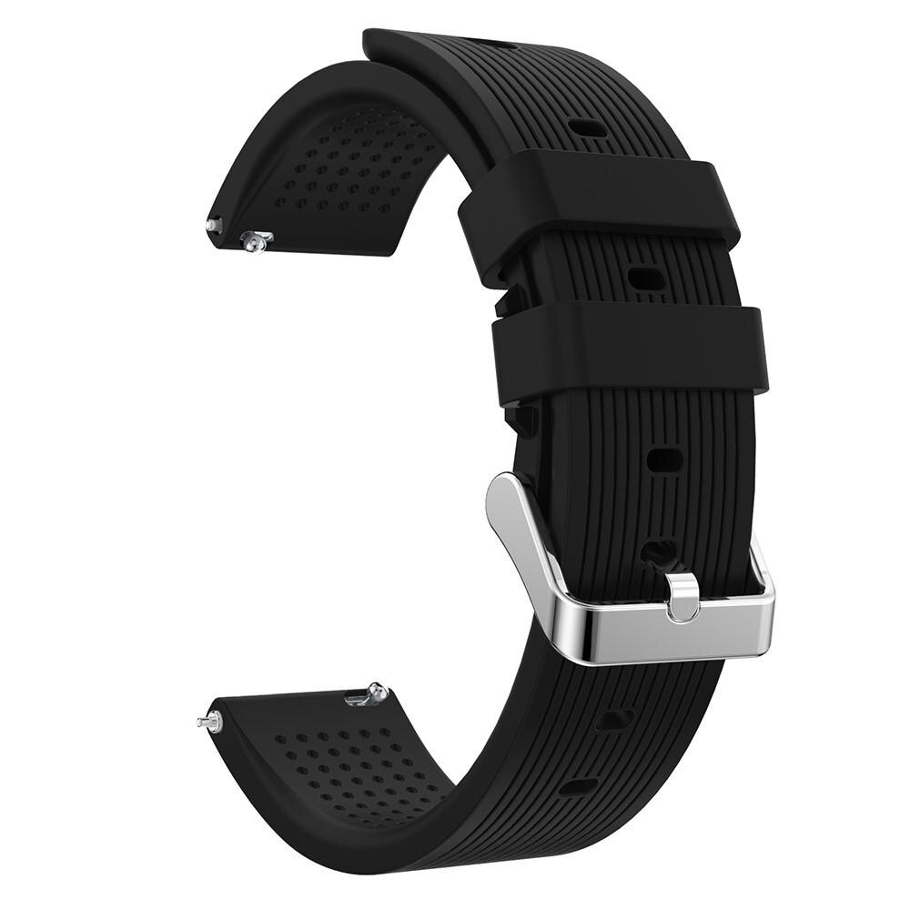 Silikonarmband Samsung Gear Sport svart