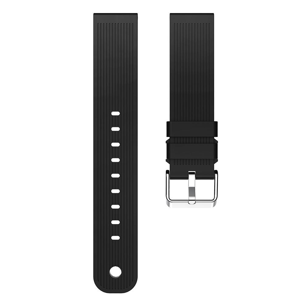 Silikonarmband Samsung Gear Sport svart