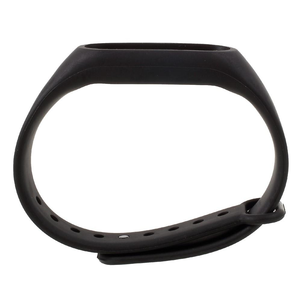 Silikonarmband Xiaomi Mi Band 2 svart