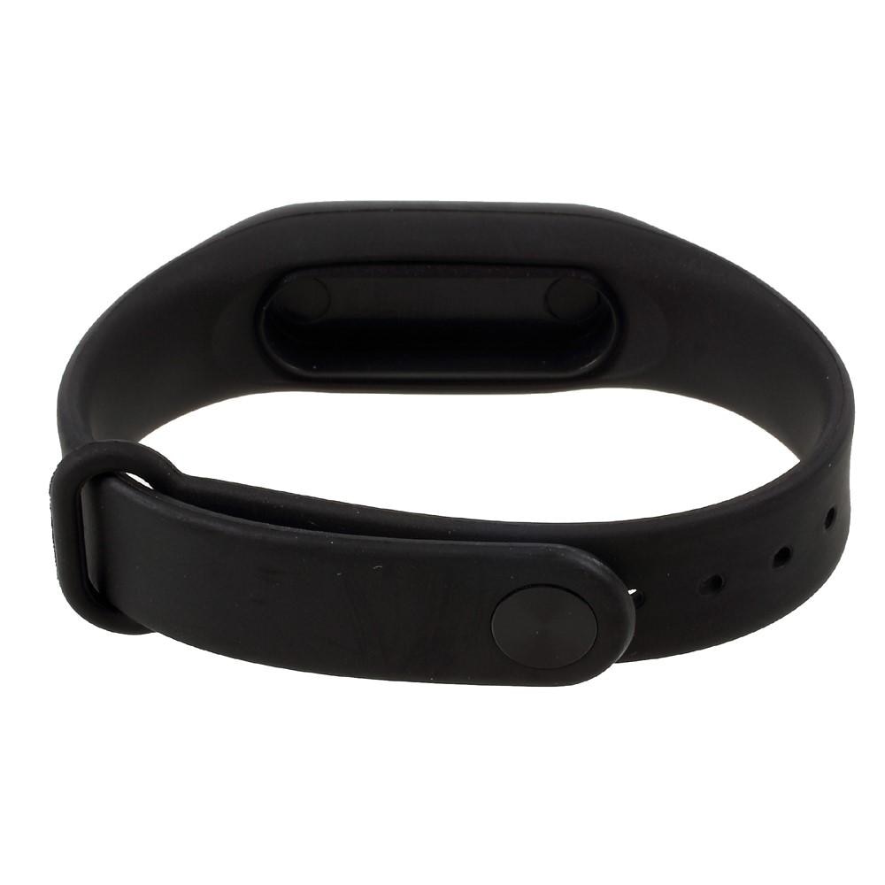 Silikonarmband Xiaomi Mi Band 2 svart