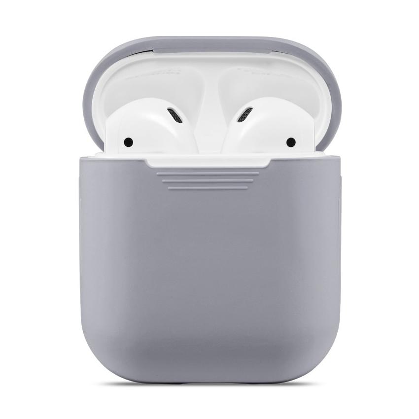 Silikonskal Apple AirPods grå