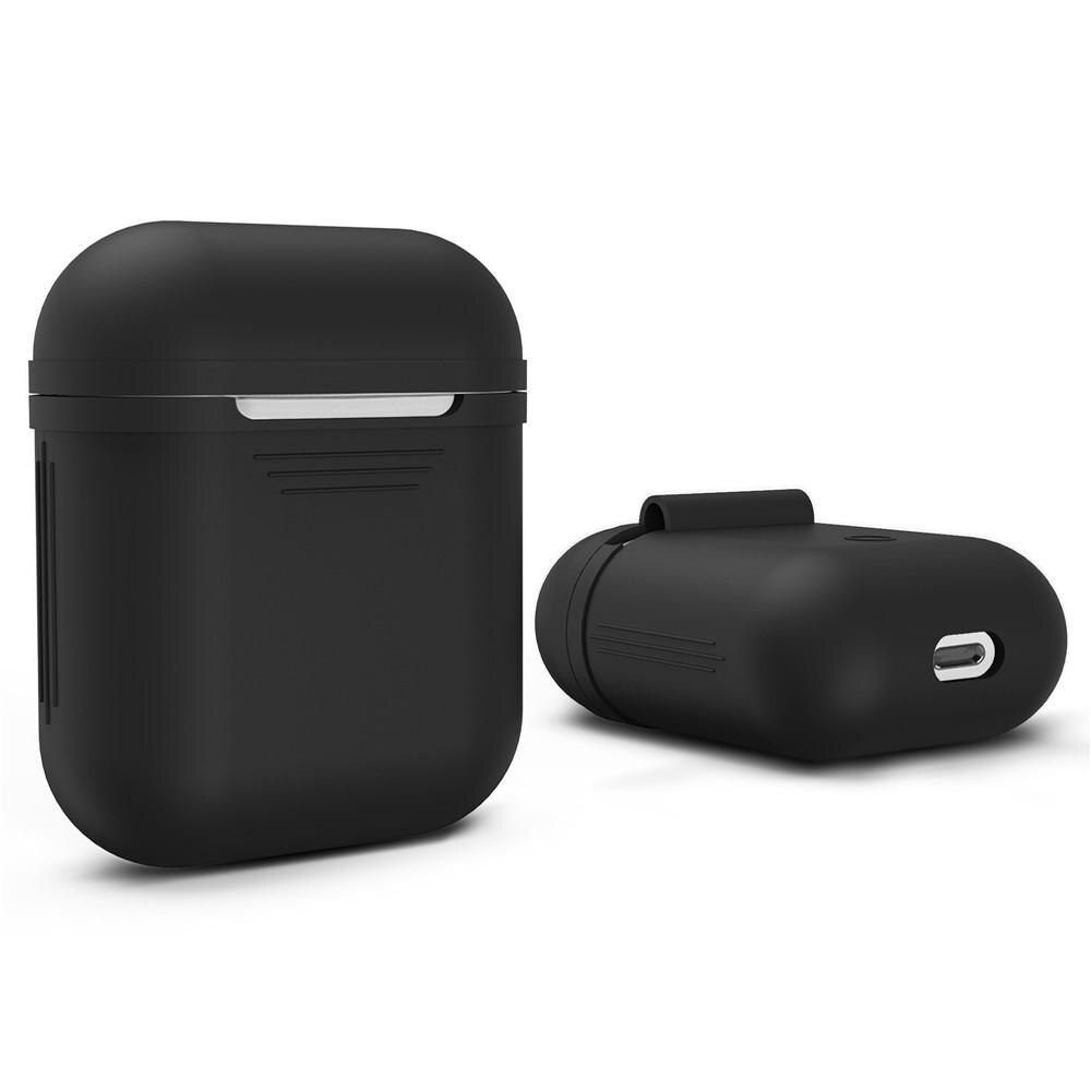 Silikonskal Apple AirPods svart