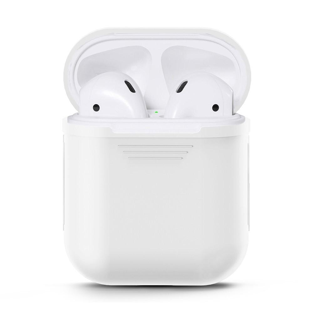 Silikonskal Apple AirPods vit