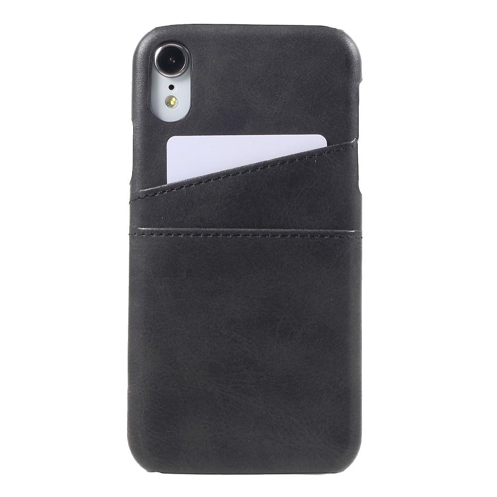 Card Slots Case Apple iPhone XR svart