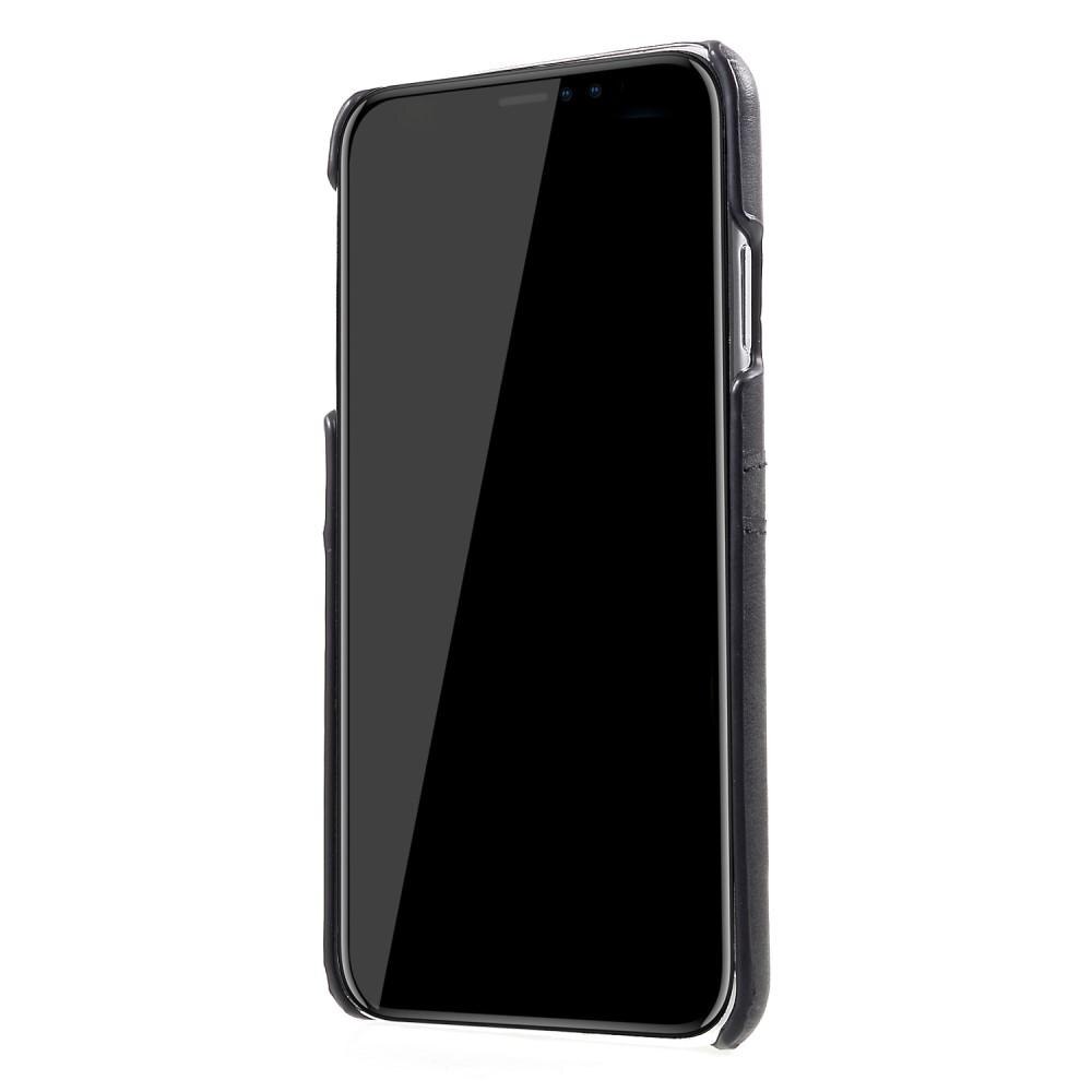 Card Slots Case Apple iPhone XS Max svart